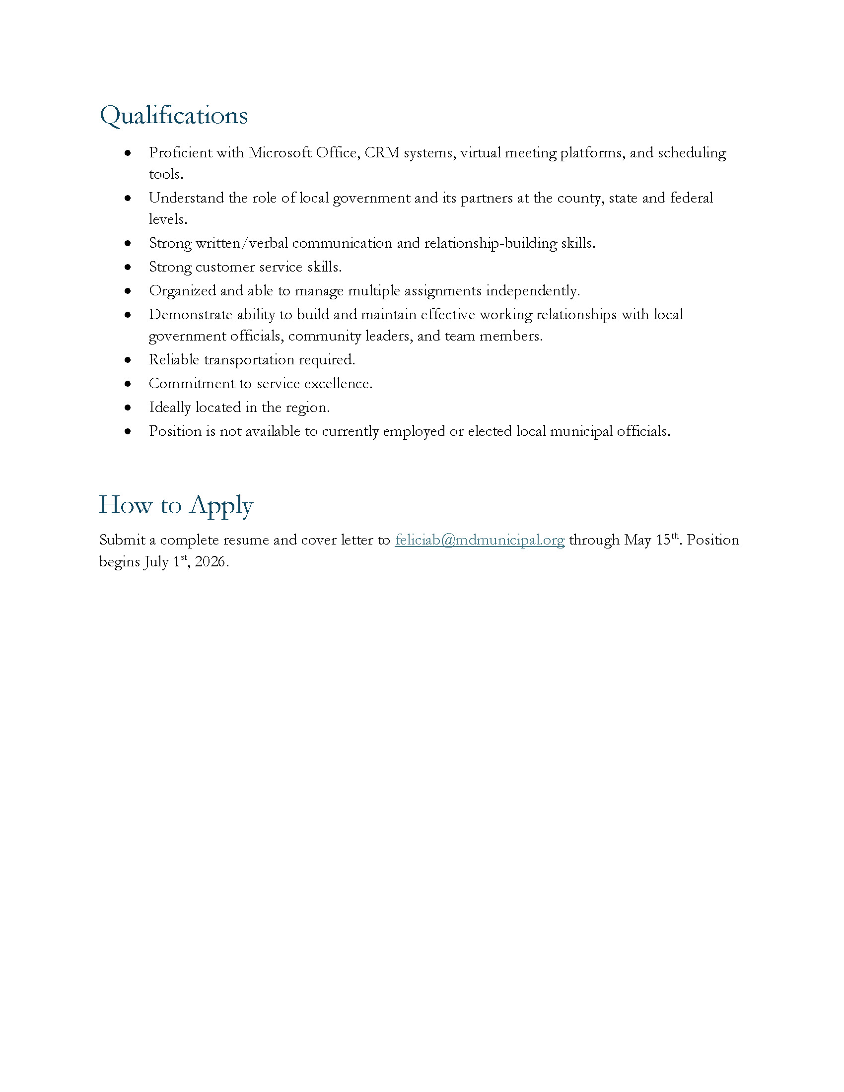 job