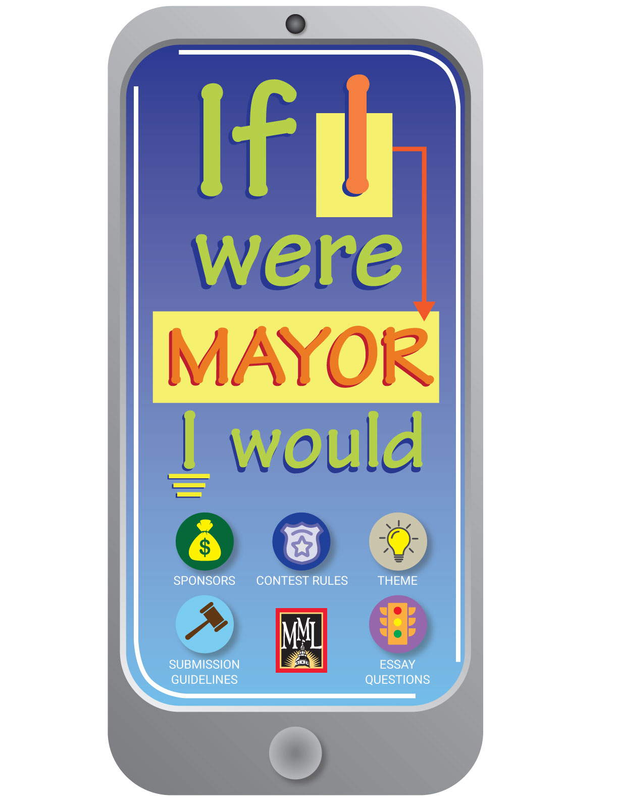 Essay Contest Phone Graphic